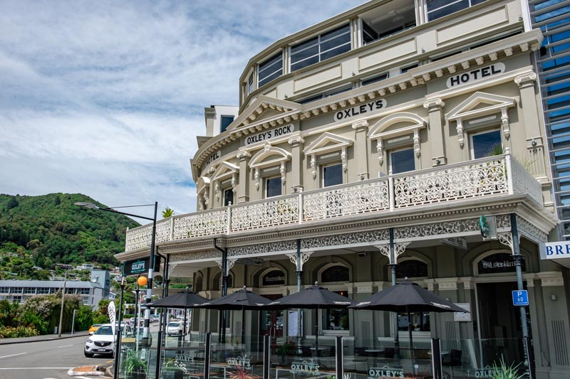 Historic Oxleys Hotel in Picton town centre