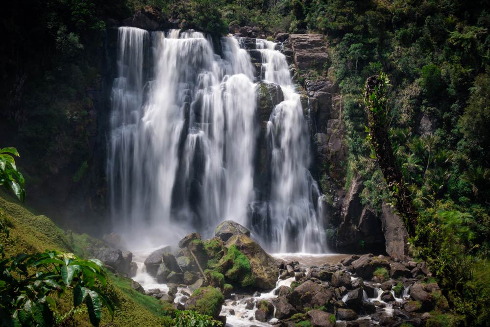 Marakopa Falls is one of the best things to do in Waikato, Waikato Region, New Zealand